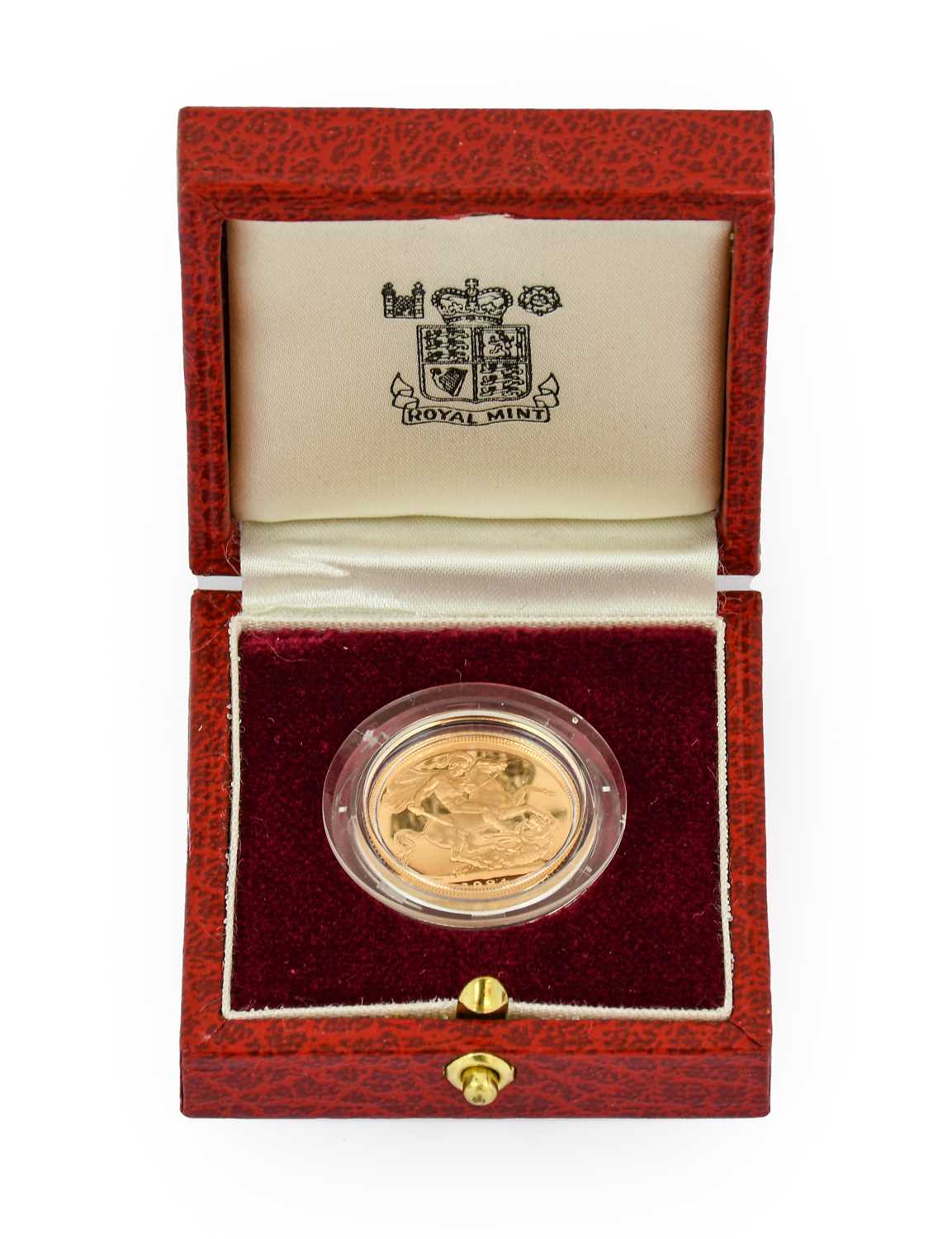 Lot 181 - Elizabeth II, Proof Sovereign 1984, with...