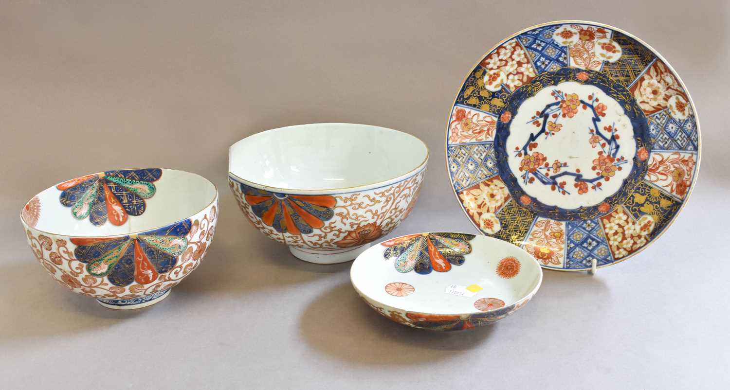 Lot 73 - An Imari Porcelain Dish, 19th century,...