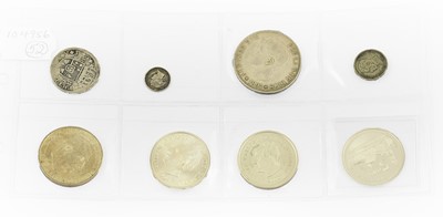 Lot 33 - Spain, 8 x Silver Coins, various dates 1725 to...