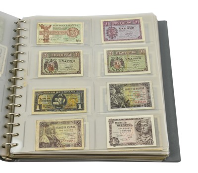 Lot 247 - A Collection of 114 x Foreign Banknotes,...