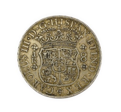 Lot 36 - Bolivia, Silver 8 Reales 1770 PTS, Potosi Mint,...
