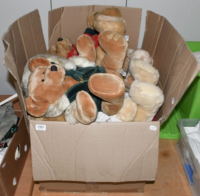 Lot 1351 - Quantity of Assorted Modern Harrods Teddy...