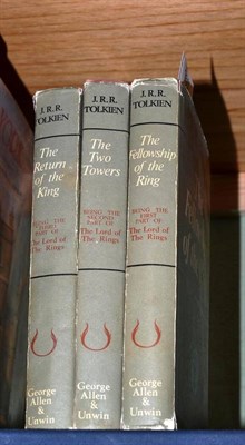 Lot 360 - Tolkien (J R R) The Lord of the Rings, 1966-7, 3 vols., dust wrappers