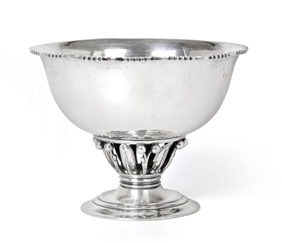Lot 2084 - A Danish Silver Bowl, by Georg Jensen,...