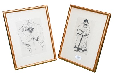 Lot 402 - Lucien Madrassi (1881-1956) two etchings from...
