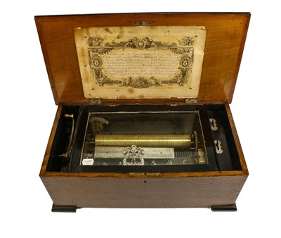 Lot 2138 - A Two-Per-Turn Musical Box Playing Twenty-Four Airs