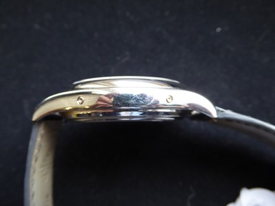 Lot 2247 - A Fine Platinum Annual Calendar Automatic...
