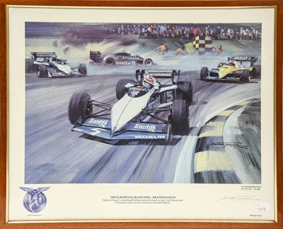 Lot 176 - After Michael Turner "1983 European Grand Prix...