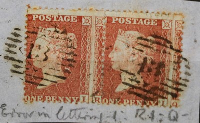 Lot 193 - Great Britain 1d Reds