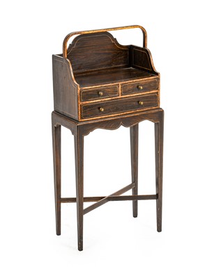 Lot 216 - A Regency Style Simulated Rosewood and Parcel...