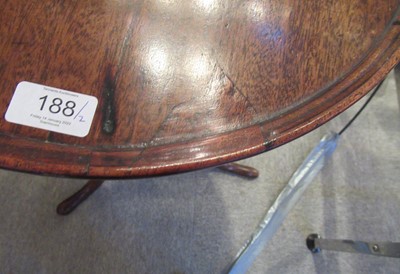 Lot 188 - A George III Mahogany Night Table, late 18th...