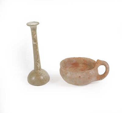 Lot 192 - A Roman Glass Unguentarium, possibly 2nd/3rd...
