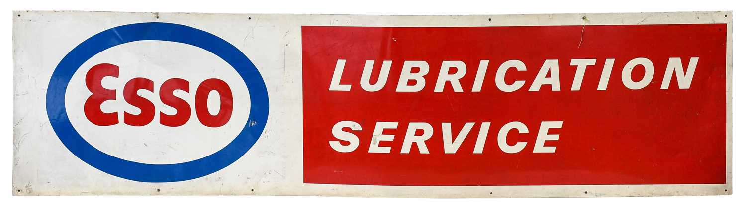 Lot 209 - Esso Lubricant Service: A Single-Sided...