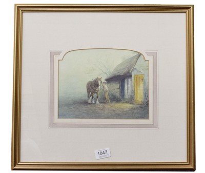 Lot 1047 - C W Morsley (Contemporary) 
'End of the Day'...