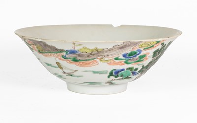 Lot 80 - A Chinese Porcelain Bowl, Kangxi, of conical...