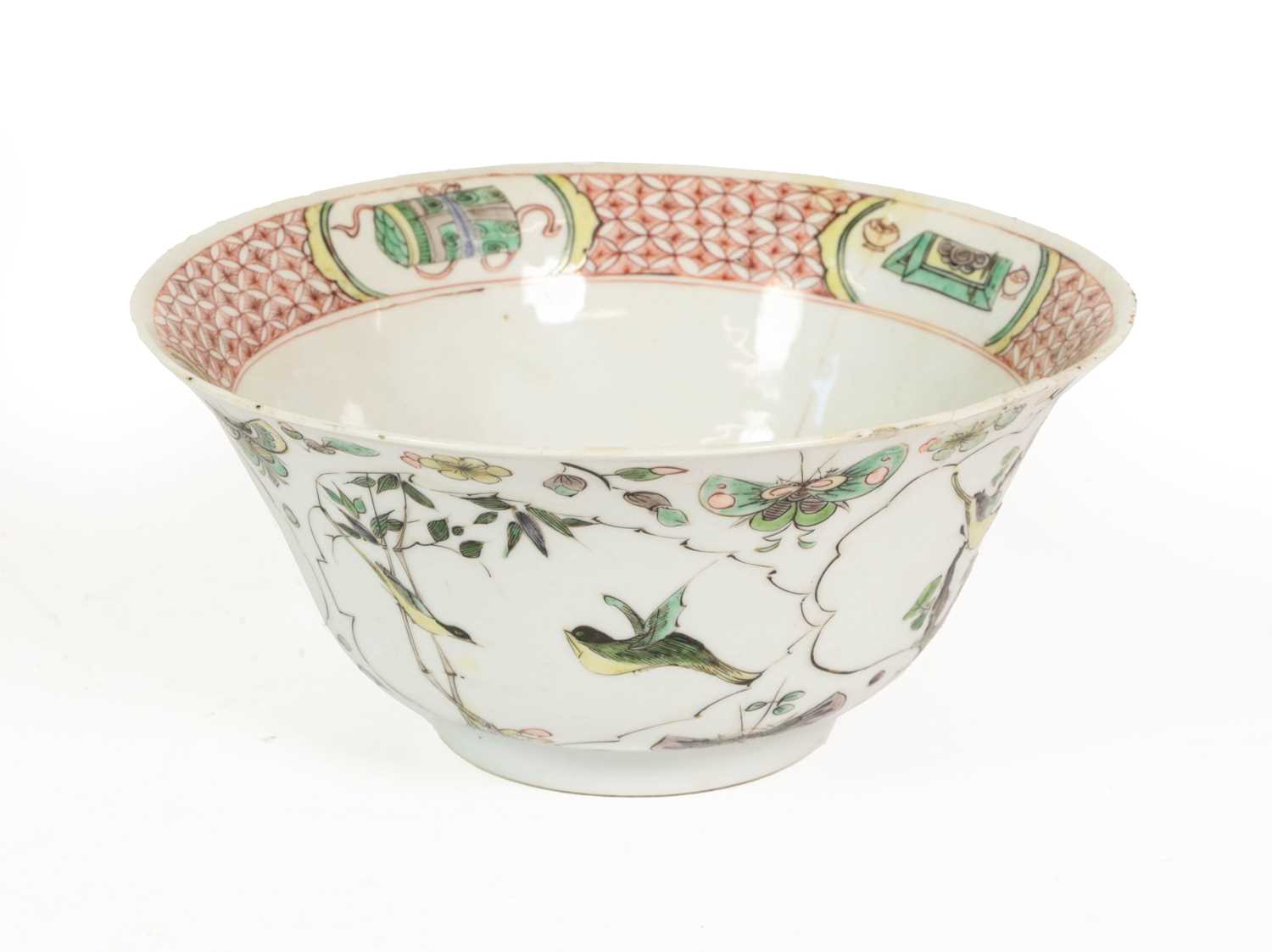 Lot 81 - A Chinese Porcelain Bowl, Kangxi, of circular...