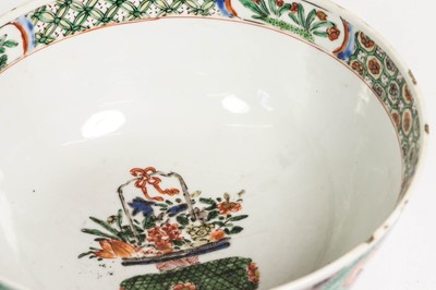 Lot 77 - A Chinese Porcelain Bowl, Kangxi, painted in...