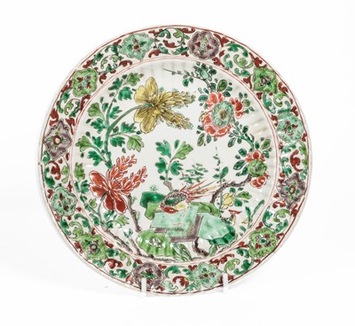 Lot 79 - A Pair of Chinese Porcelain Plates, Kangxi, of...