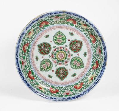 Lot 83 - A Chinese Porcelain Circular Dish, Kangxi,...