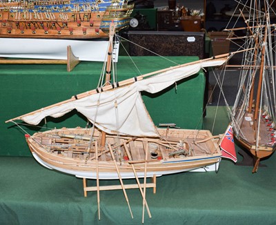 Lot 317 - A modern kit built model of a merchant navy...