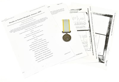 Lot 21 - A Crimea Medal, 1854, awarded to JAMES COE,...