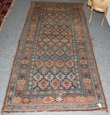 Lot 1121 - Tekke rug, the field with three columns of...