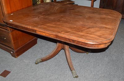 Lot 1202 - A Victorian mahogany tilt top breakfast table,...