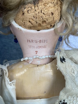 Lot 2010 - A French Paris Bebe Bisque Head Doll by Daniel...