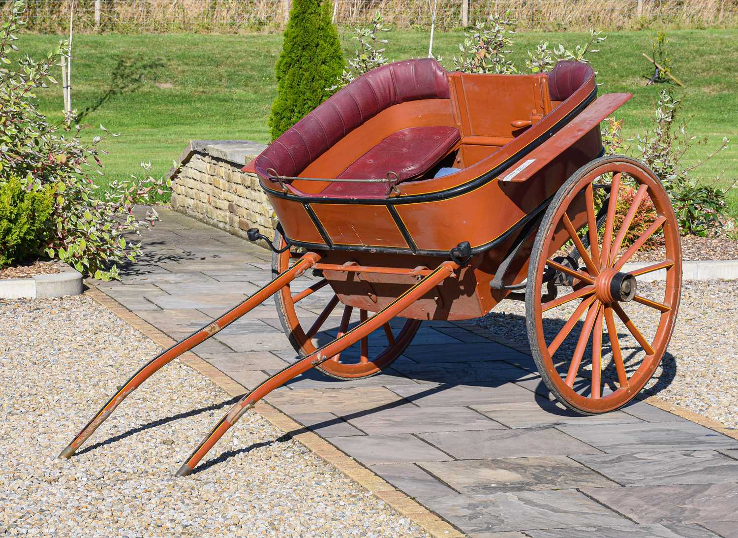 Lot 221 - An Early 20th Century Horse Cart, stamped T...