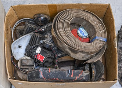 Lot 152 - A Quantity of Car and Motorcycle Spares, to...