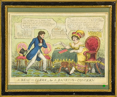 Lot 248 - Cruikshank family. Collection of caricatures, 19th century