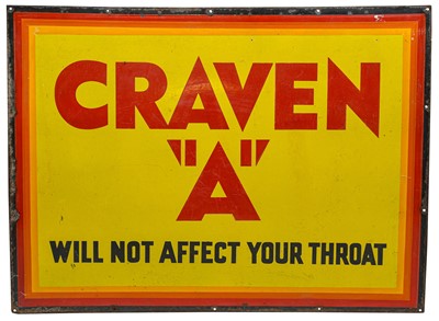 Lot 219 - Craven "A" Will Not Affect Your Throat: A...