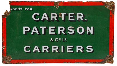 Lot 184 - Agent For Carter Paterson & Co Ld Carriers: A...