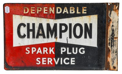 Lot 200 - Dependable Champion Spark Plug Service: A...