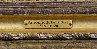 Lot 1089 - Antoinetta Brandeis (1849-1910) Austrian "St...