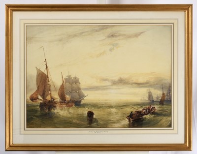 Lot 1018 - William Callow, RWS (1812-1908) "The Mouth of...