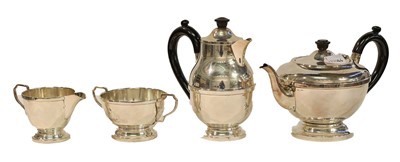 Lot 386 - A Four-Piece George V Silver Tea-Service, by...