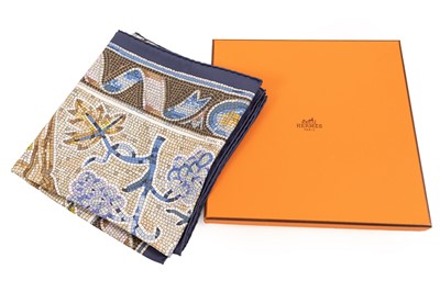 Lot 3014 - Hermès Silk Scarf 'Pavement Mosaic', designed...