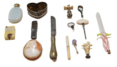 Lot 335 - A collection of assorted items, including: a...