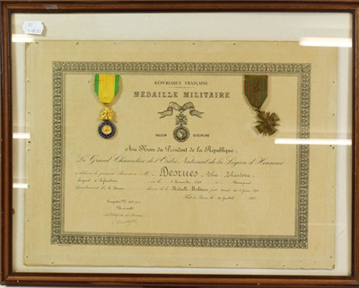 Lot 41 - A Small Collection of Continental Medals,...