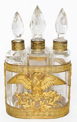 Lot 391 - A Gilt-Metal Scent-Bottle Frame, one side...