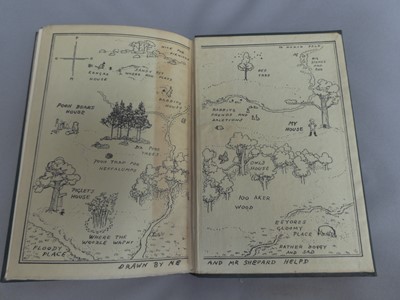 Lot 235 - Milne (A. A.). Winnie-the-Pooh, 1926, & 4 other Pooh books