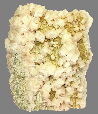 Lot 300 - Minerals: A Large Calcite Specimen, of cubic...