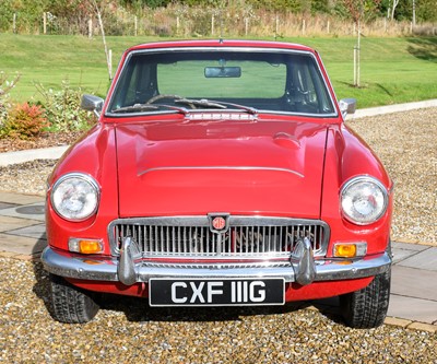Lot 272 - 1968 MG C GT Registration number: CXF 111G...