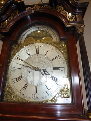 Lot 174 - A Good Mahogany Eight Day Longcase Clock with...