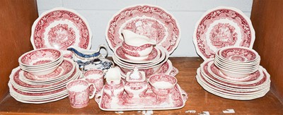 Lot 107 - A Masons dinner and tea service in the Vista...