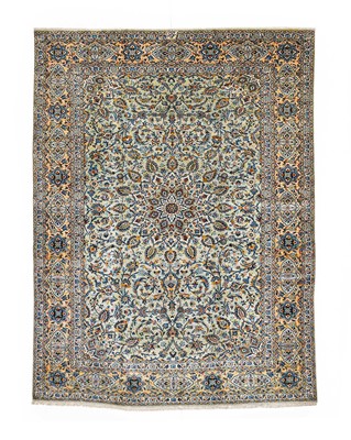 Lot 1184 - Kashan Carpet Central Iran, circa 1970 The ice-...
