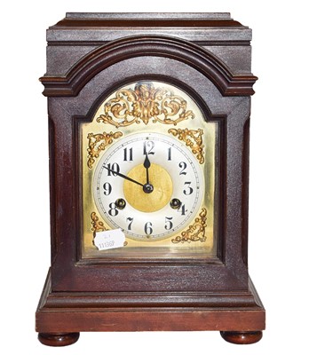 Lot 83 - A German striking mantel clock, early 20th...