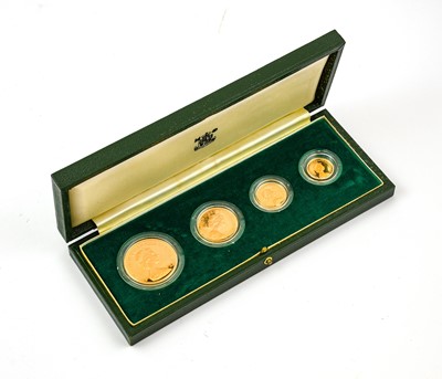 Lot 16 - Elizabeth II, 4-Coin Gold Proof Set 1980...