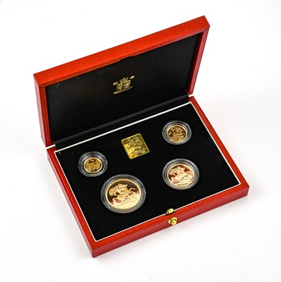 Lot 17 - Elizabeth II, 4-Coin Gold Proof Set 2000...